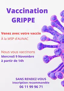 Illustration slider Vaccination contre la grippe